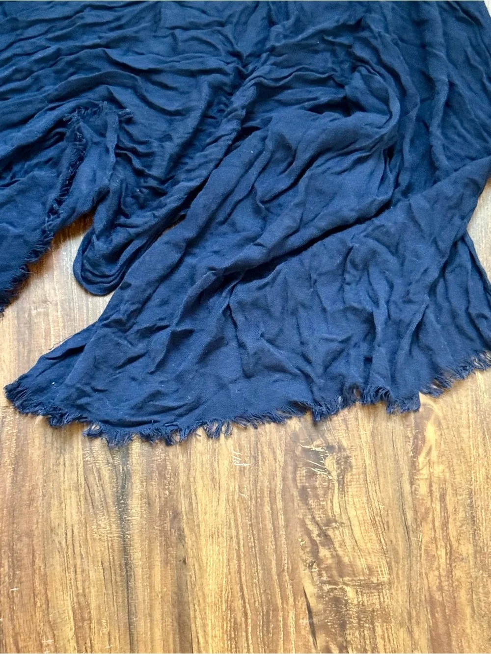 J. Crew Navy Lightweight Scarf